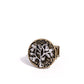 Bold Branches - Brass - Paparazzi Ring Image
