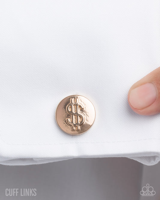 WEALTHY Habit - Gold - Paparazzi Bracelet Image