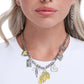 Feminine Finish - Yellow - Paparazzi Necklace Image