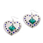 Lovely Lights - Green - Paparazzi Earring Image