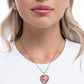 Songbird Sweetheart - Red - Paparazzi Necklace Image