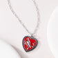 Songbird Sweetheart - Red - Paparazzi Necklace Image