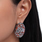 Portrait of Perfection - Orange - Paparazzi Earring Image