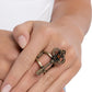 Knockout Key - Brass - Paparazzi Ring Image