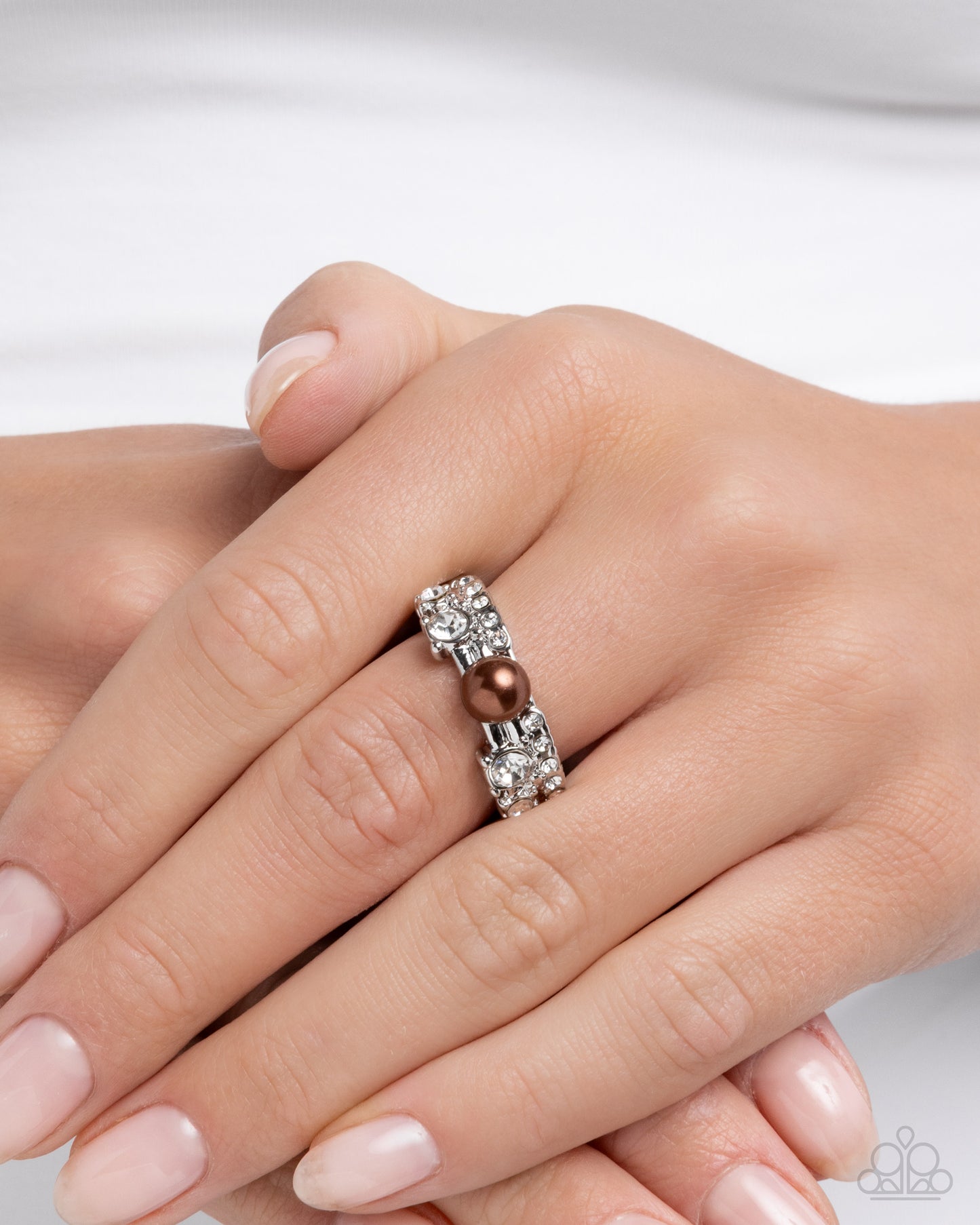 Pick of the Pizazz - Brown - Paparazzi Ring Image