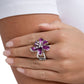 Painted Party - Purple - Paparazzi Ring Image
