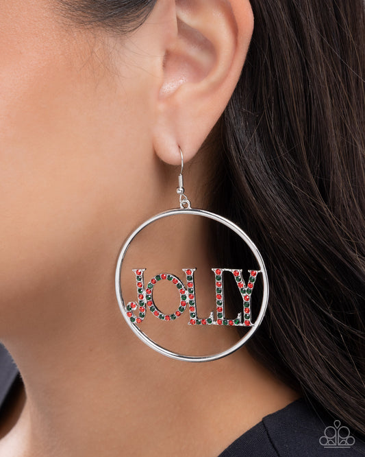 Holly Jolly - Paparazzi Earring Image