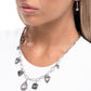 Flirtatious Framing - Pink - Paparazzi Necklace Image
