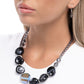 Gallery Walk - Black - Paparazzi Necklace Image