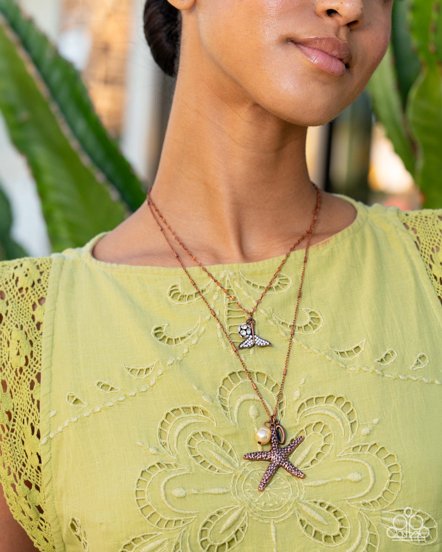 Coral Class - Copper - Paparazzi Necklace Image