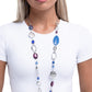 Celebratory Color - Blue - Paparazzi Necklace Image
