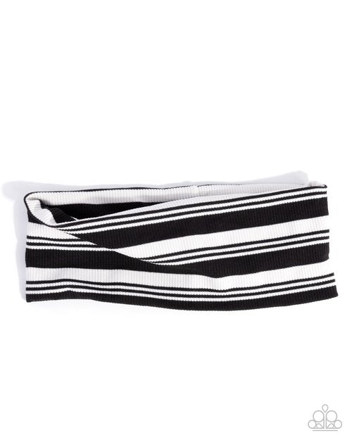 Striped Symphony - Black - Paparazzi Product Image