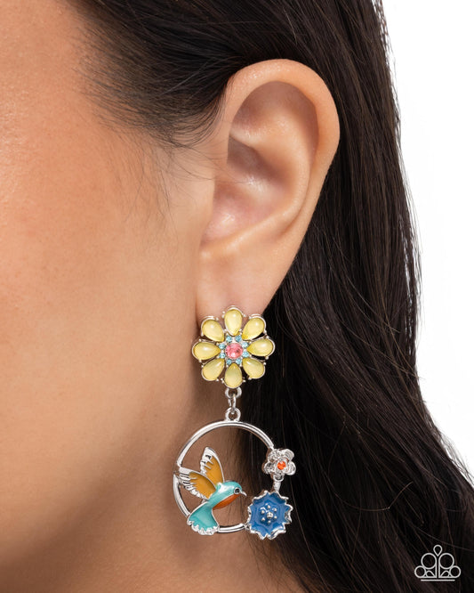Tropical Tapestry - Paparazzi Earring Image
