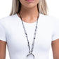 Sunset Story - Black - Paparazzi Necklace Image