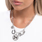 Eclectically Engaged - Black - Paparazzi Necklace Image