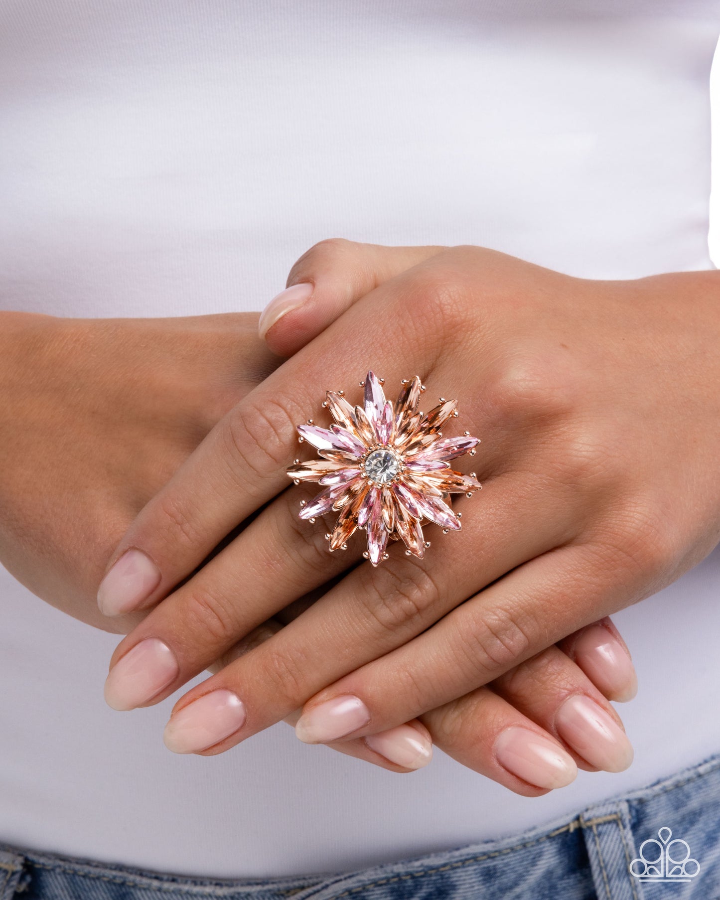 Blooming Bundle - Pink - Paparazzi Ring Image