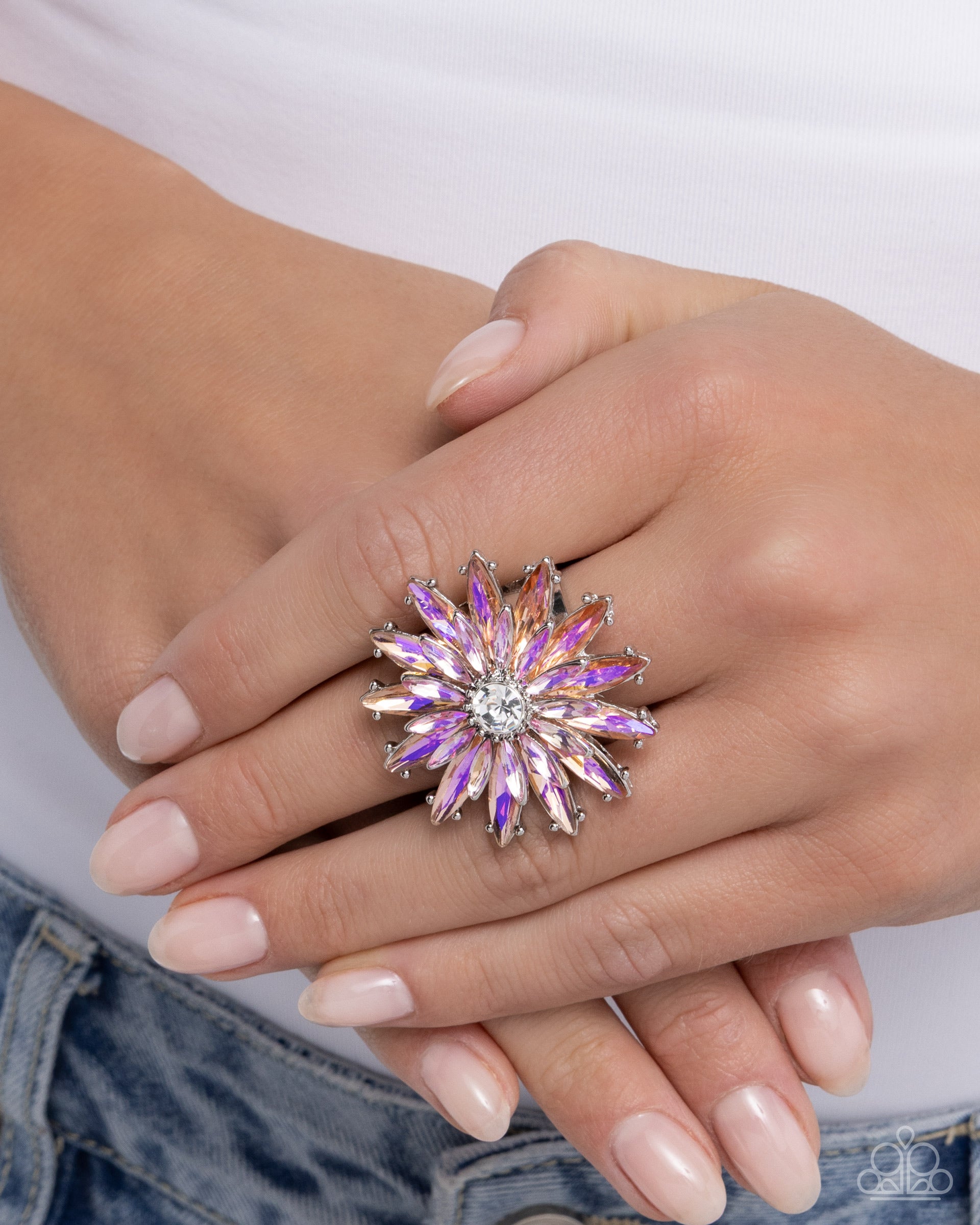 Blooming Bundle - Orange - Paparazzi Ring Image