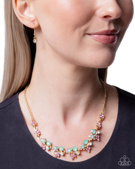 Clustered Cabaret - Paparazzi Necklace Image