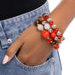 Colorful Collection - Red - Paparazzi Bracelet Image