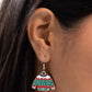 Sweater Season - Paparazzi Earring Image
