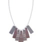 Pleasing Plaid - Brown - Paparazzi Necklace Image