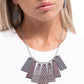 Pleasing Plaid - Brown - Paparazzi Necklace Image
