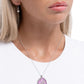 Stained Soar - Purple - Paparazzi Necklace Image