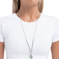 Sonoran Silhouette - Green - Paparazzi Necklace Image