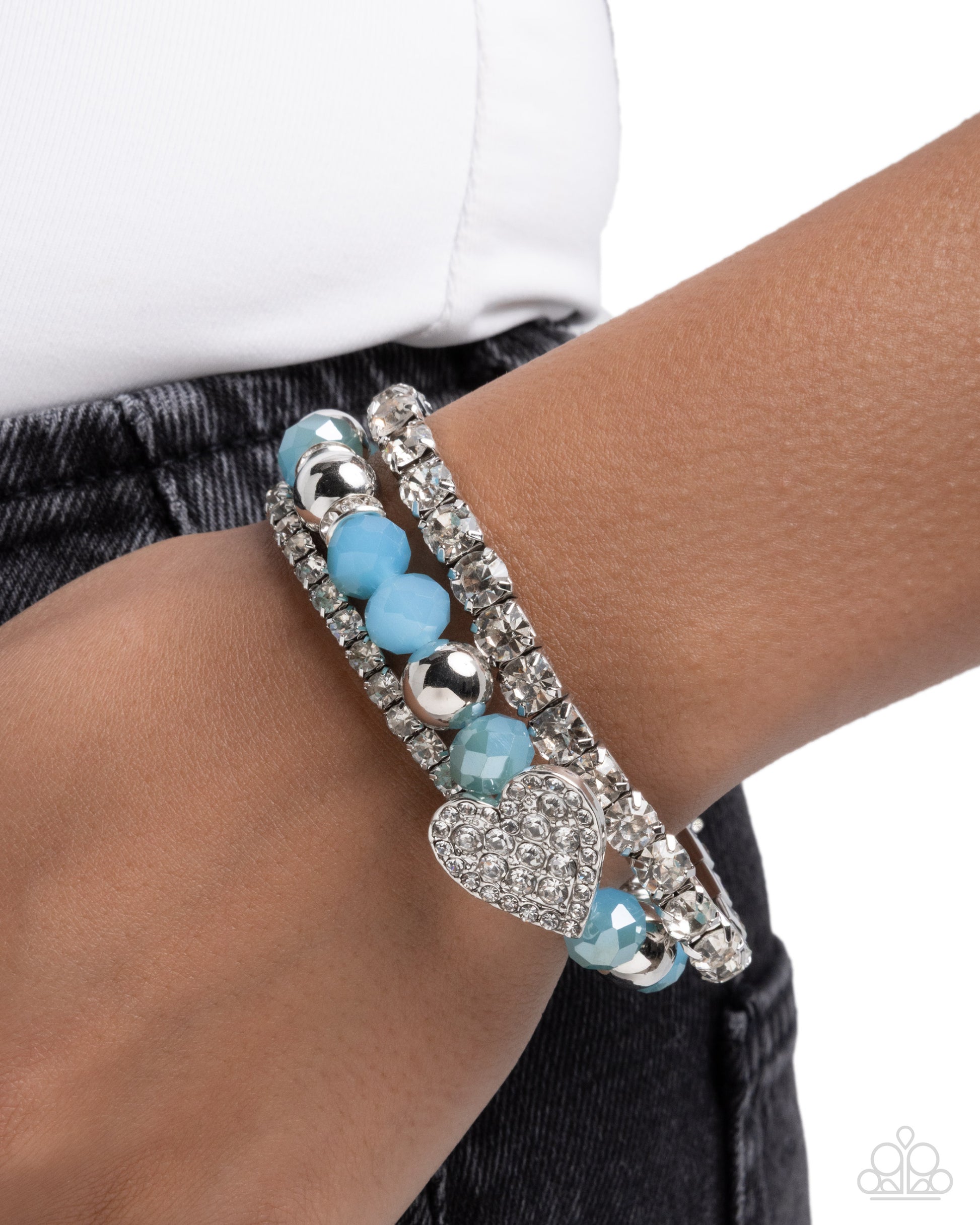 Heartfelt Heiress - Paparazzi Bracelet Image