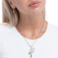 Tennis Champ - Green - Paparazzi Necklace Image