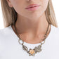 Malibu Meditation - Brass - Paparazzi Necklace Image