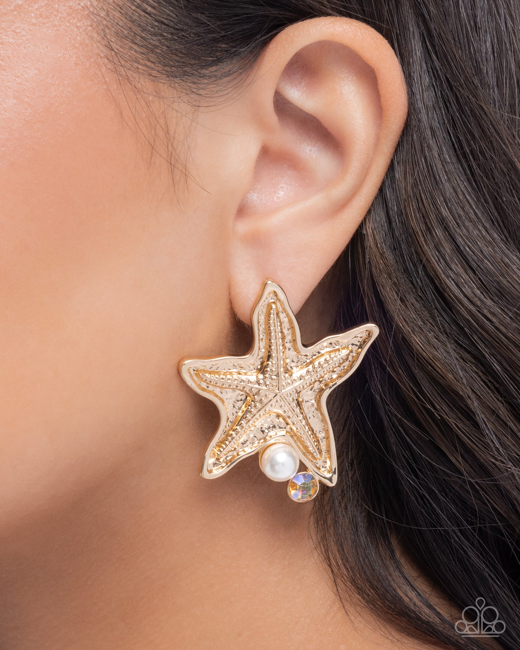 Starfish Sensation - Paparazzi Earring Image