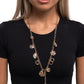 Hammered Hype - Paparazzi Necklace Image