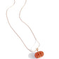 Pumpkin Panache - Orange - Paparazzi Necklace Image