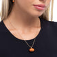 Pumpkin Panache - Orange - Paparazzi Necklace Image