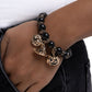 Halloween Homage - Black - Paparazzi Bracelet Image