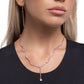 Debonair Dance - Pink - Paparazzi Necklace Image