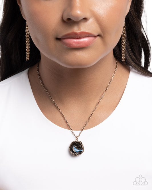 Sparrow Summer - Paparazzi Necklace Image