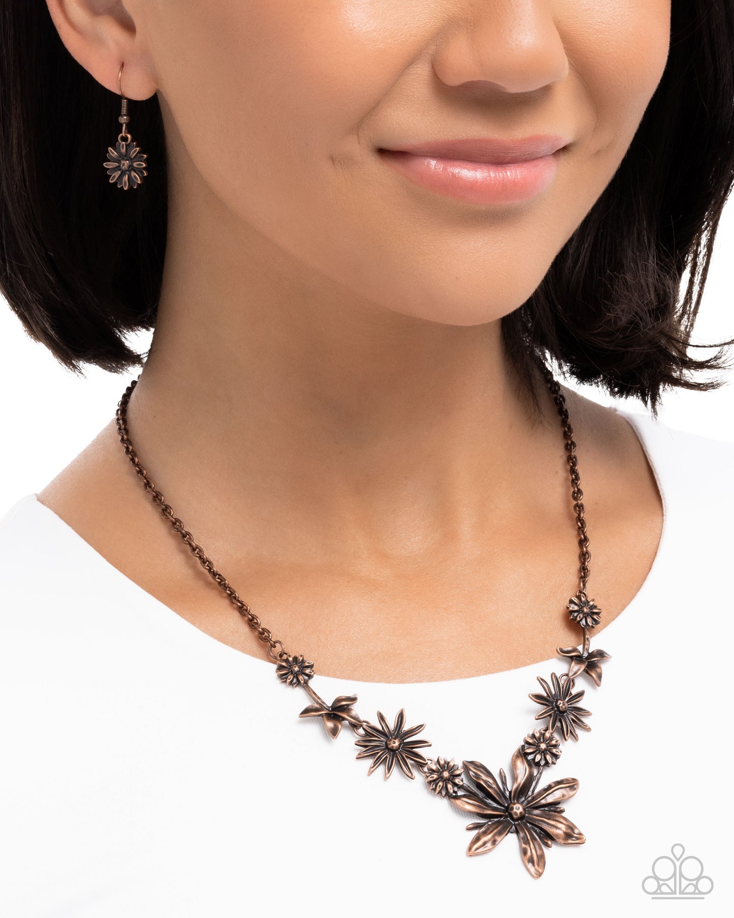 Whimsical Wiz - Copper - Paparazzi Necklace Image