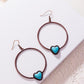 Naturally Nurturing - Copper - Paparazzi Earring Image