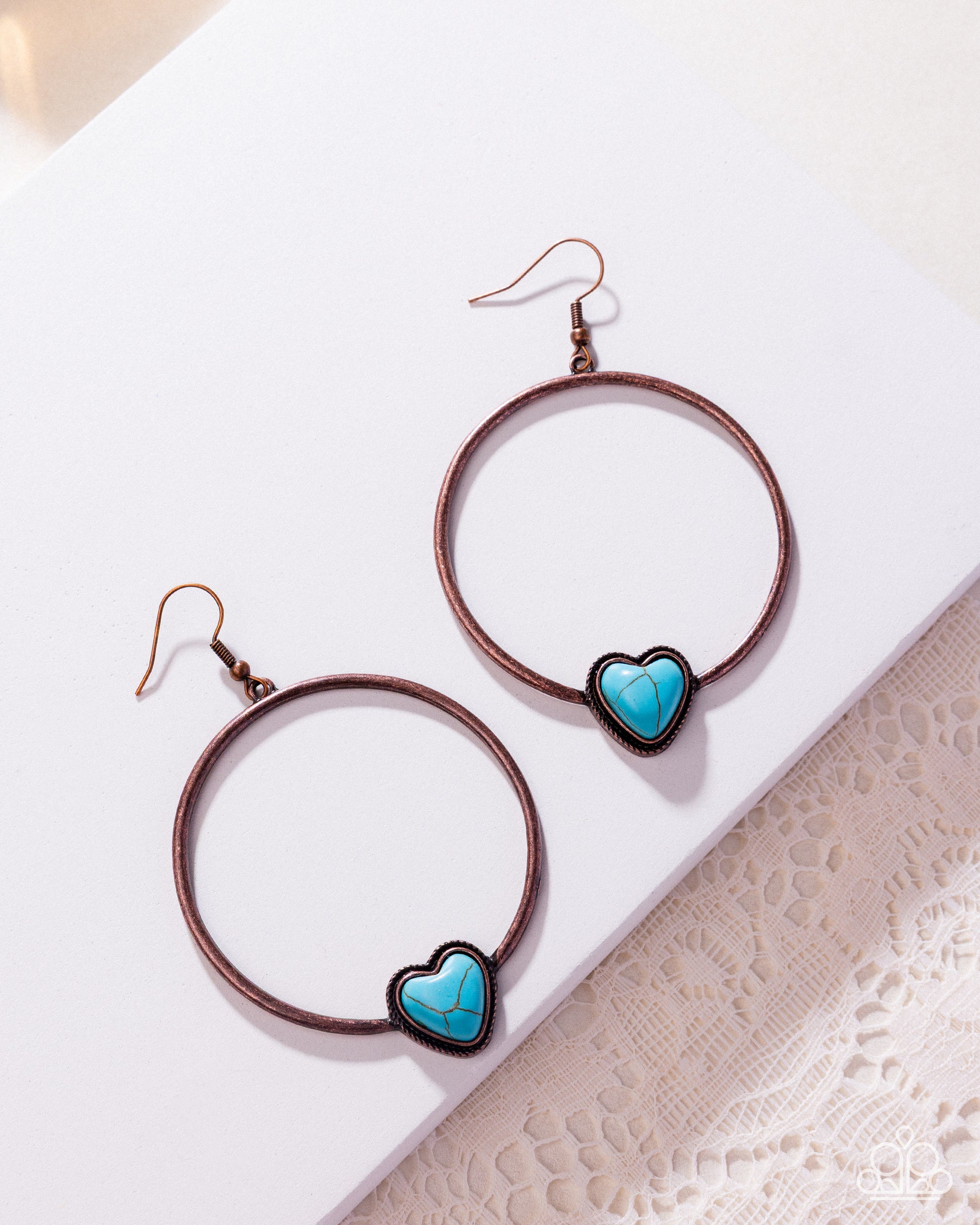 Naturally Nurturing - Copper - Paparazzi Earring Image