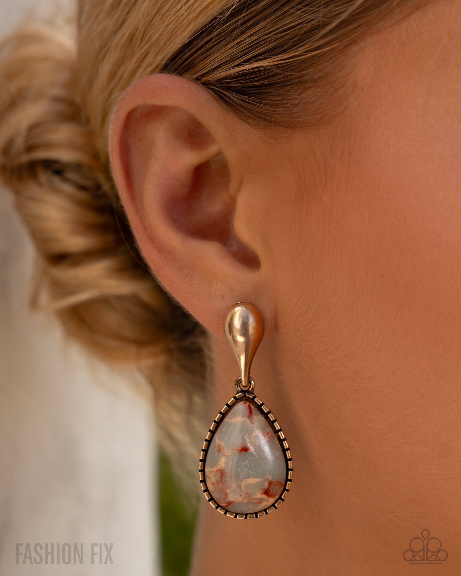 Pure Prize - Paparazzi Earring Image