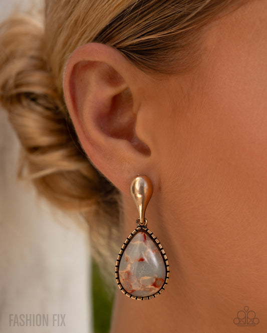 Pure Prize - Paparazzi Earring Image