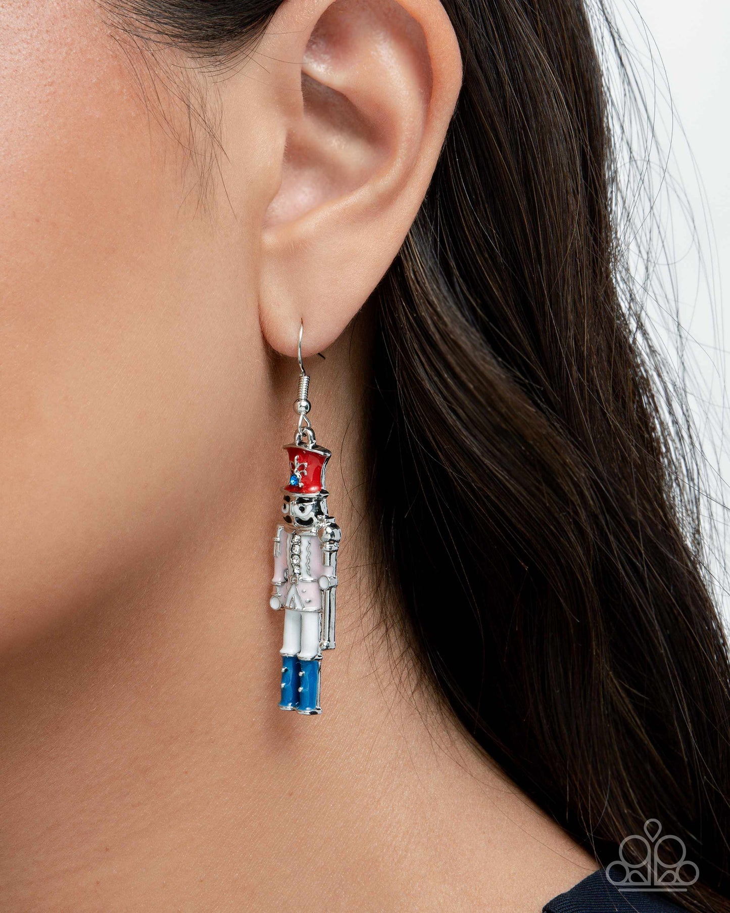 Nutcracker Nuance - Paparazzi Earring Image