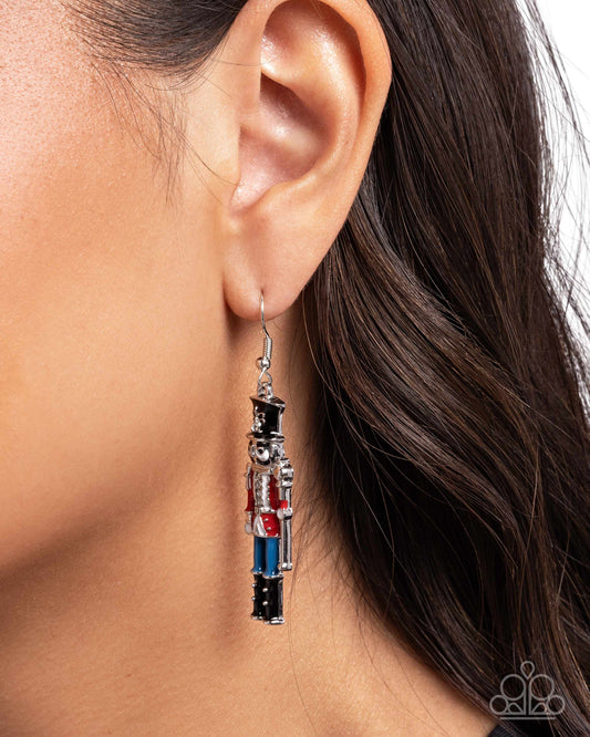 Nutcracker Nuance - Paparazzi Earring Image