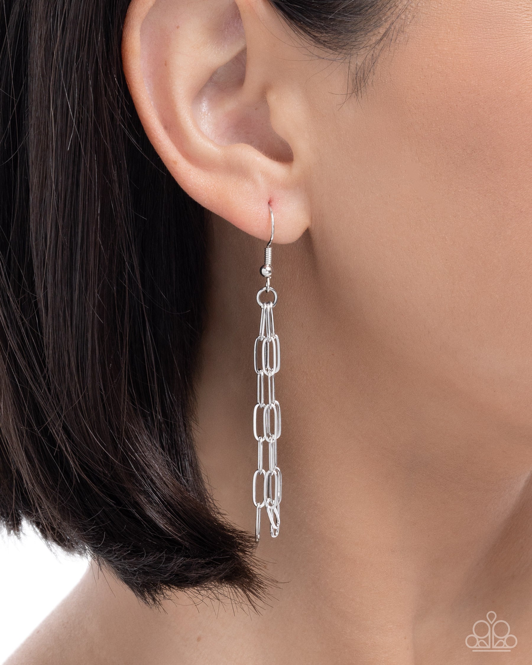 Mountain Retreat - White - Paparazzi Necklace Image