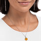 Pumpkin Patch - Paparazzi Necklace Image