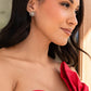 Firework Flair - White - Paparazzi Earring Image