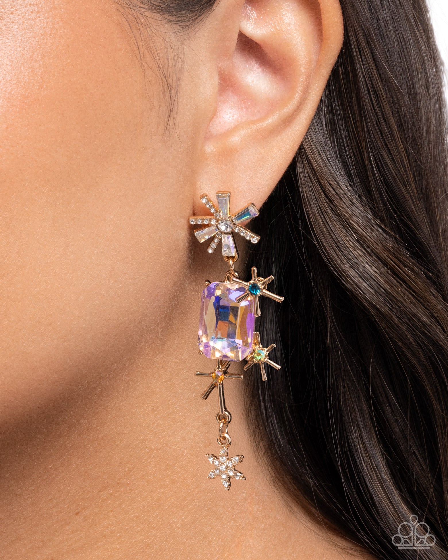 Cosmic Catch - Paparazzi Earring Image