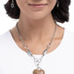 Suitable Stones - Brown - Paparazzi Necklace Image